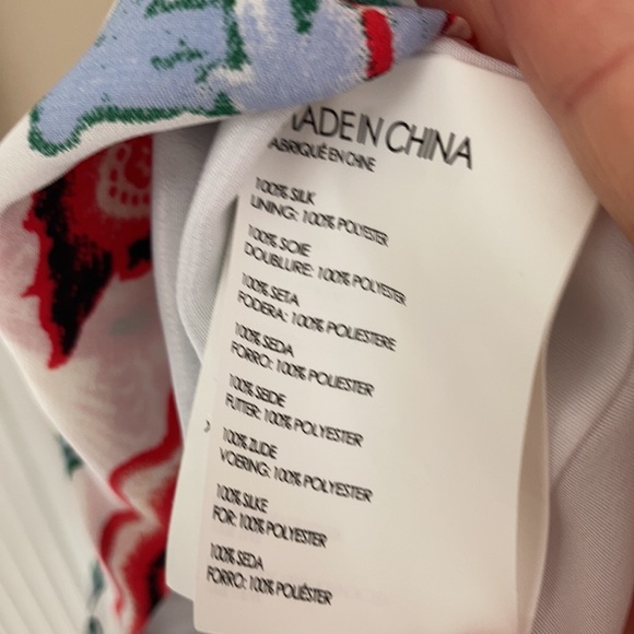 NWT Club Monaco romper floral silk - Picture 9 of 9